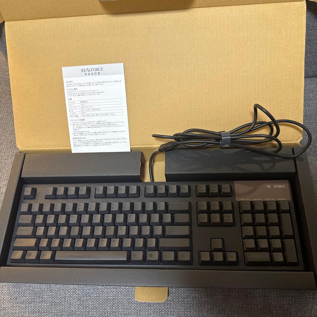 REALFORCE S / R2S-US5-BK キーボード ブラック
