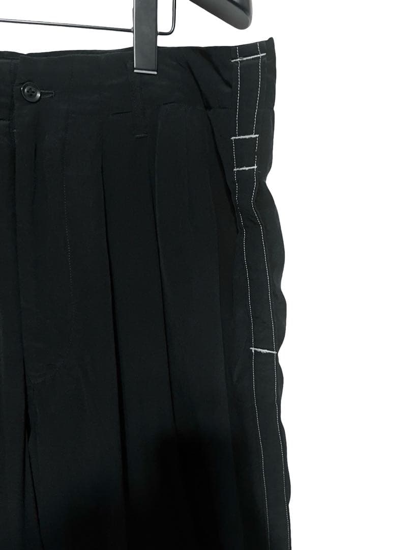 22ss 未使用 ヨウジヤマモト POUR HOMME シルクパンツ