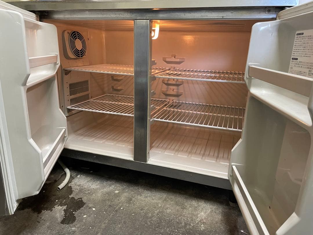 値下げ★【ホシザキ業務用台下冷蔵庫】ステンレス2ドアRT-120PNE 252L