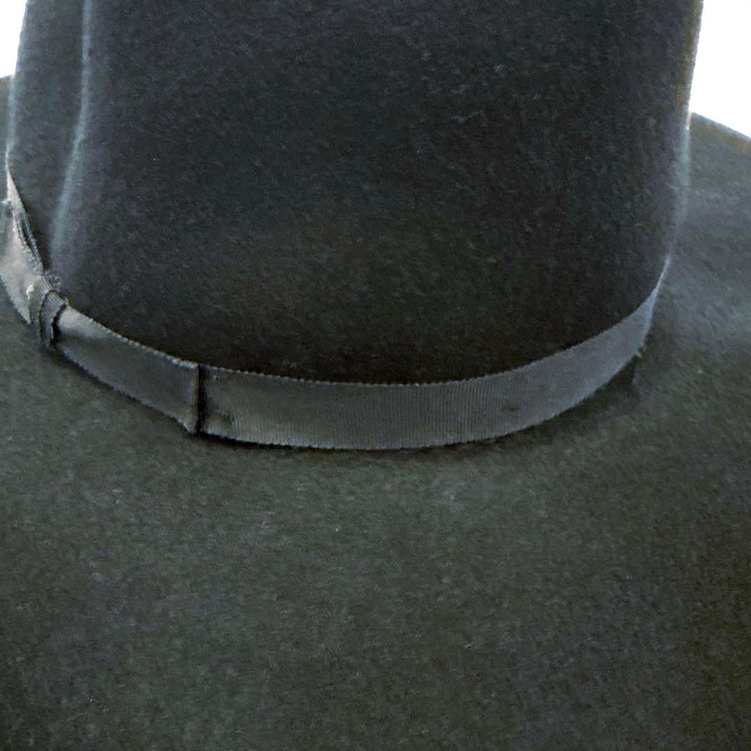 STETSON ステットソン 帽子フェルトハット 黒 ブラック アメリカ製