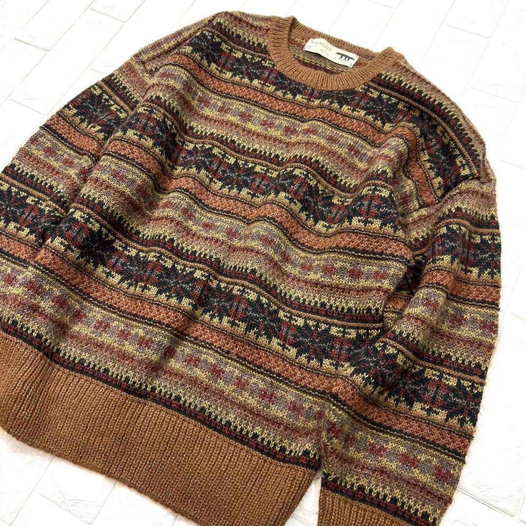 INIS MEAIN イニシュマン アルパカ100%セーター M アイルランド製