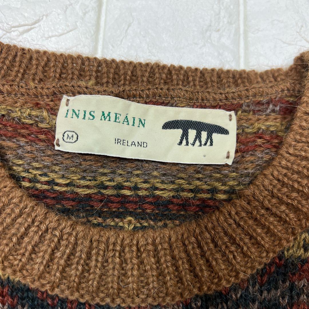 INIS MEAIN イニシュマン アルパカ100%セーター M アイルランド製