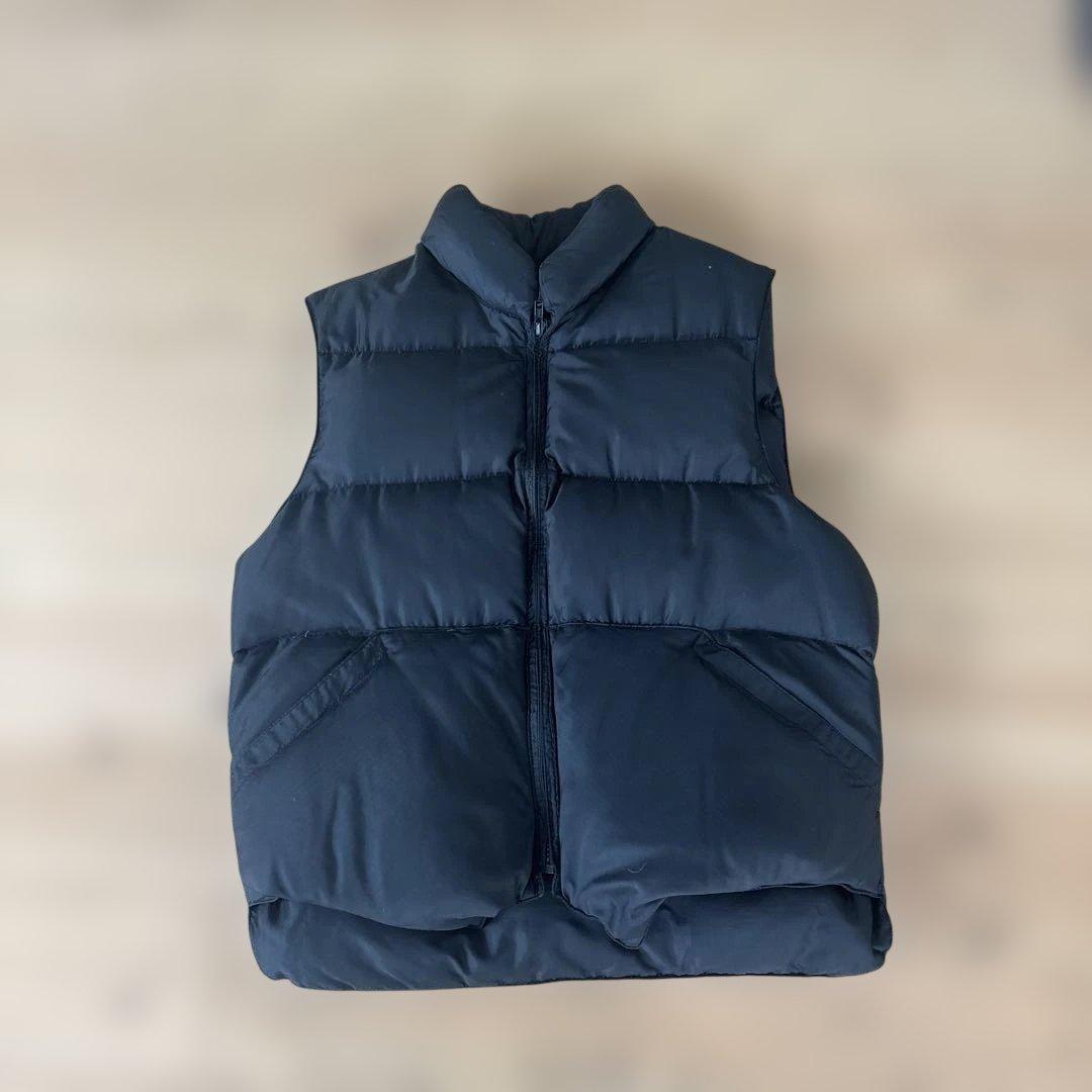 USA製 クレセントダウンワークス ダウンベスト 黒 NBNW