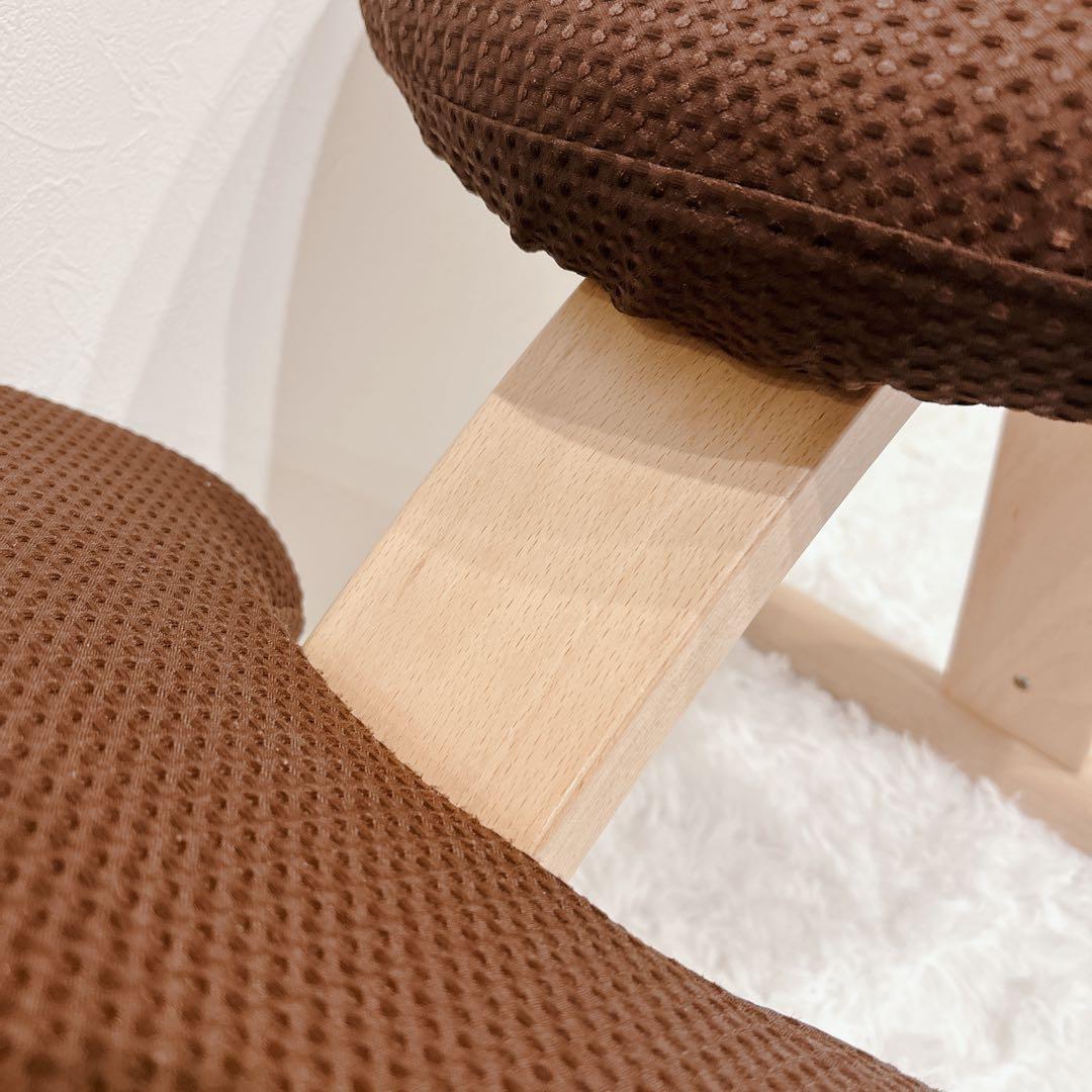 【美品】サカモトハウス バランスチェア バランスイージー 専用カバー付 リボ社