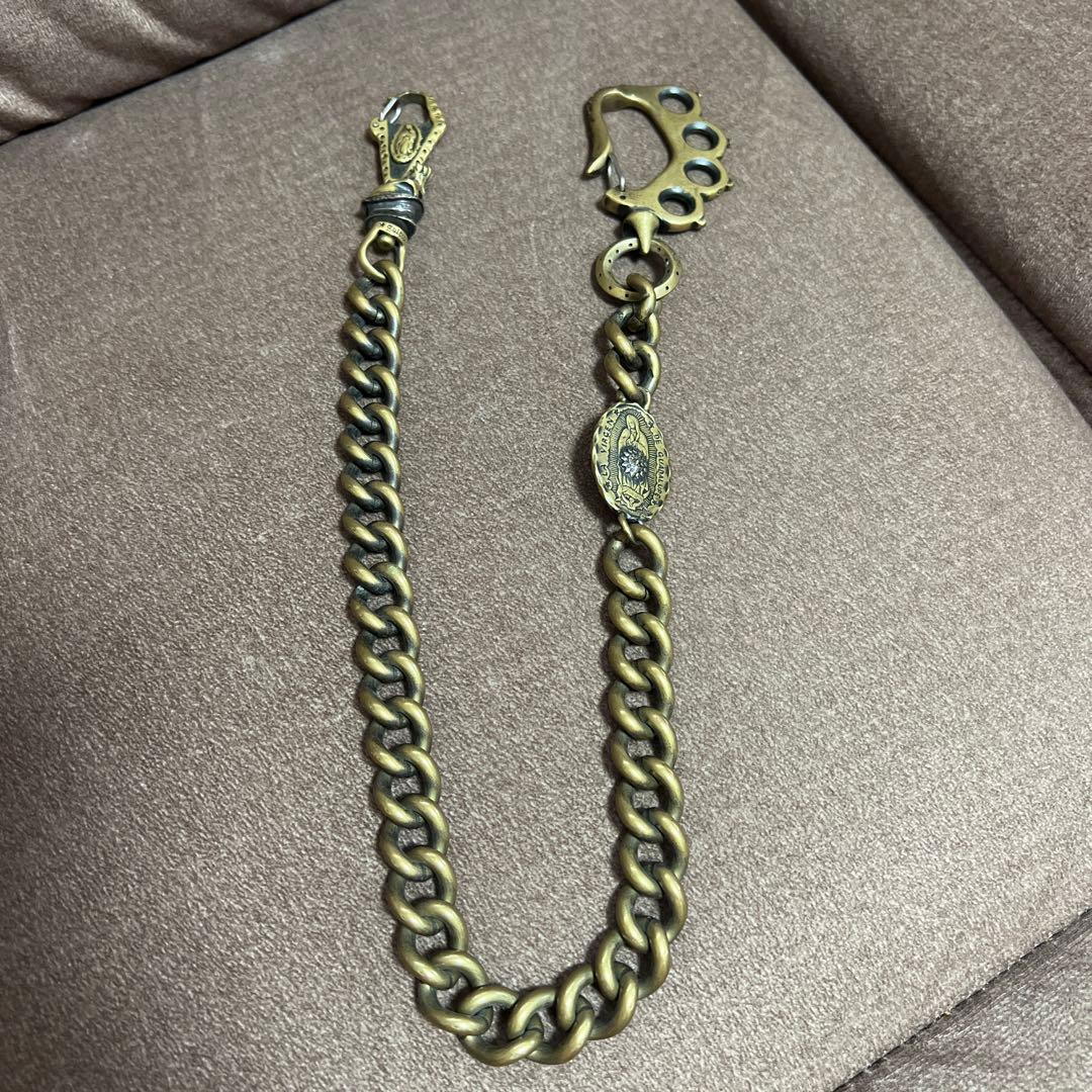 galcia/ガルシア　ウォレットチェーン BRASS、SILVER