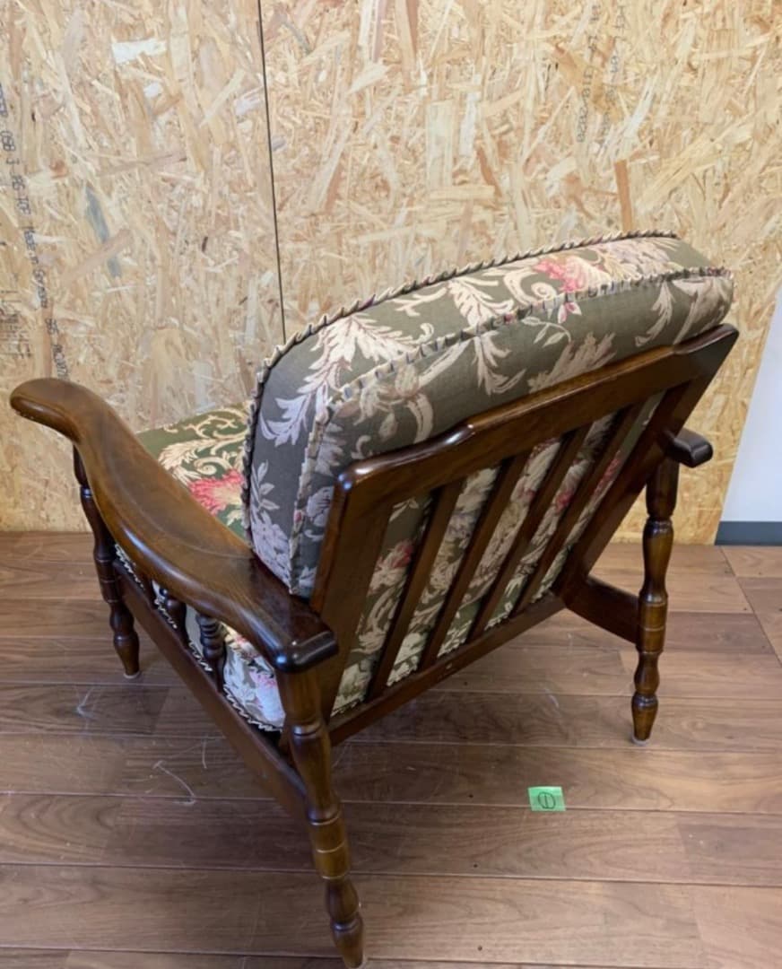 カリモク 一人掛け 1人掛け ソファ コロニアル 平織布張 高級 WC60