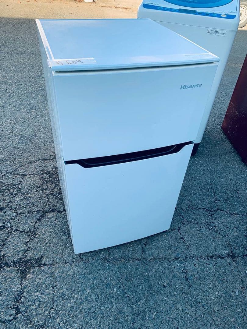 ①✅Hisense2ドア冷凍冷蔵庫✅ ✅HR-B95A✅送料設置無料