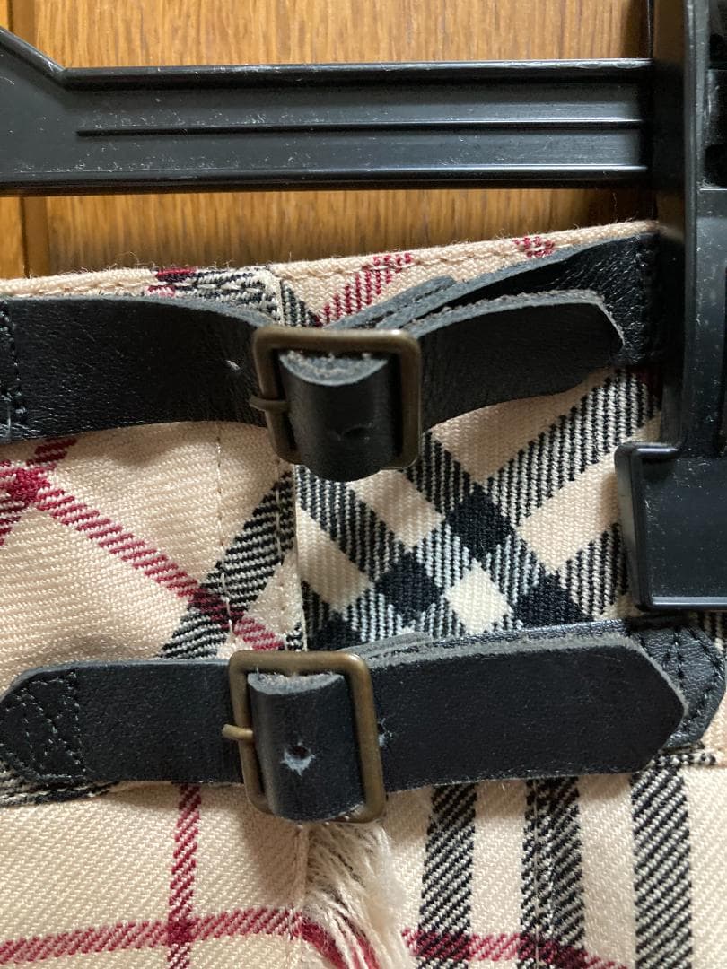 公*o様 美品！BURBERRY BLUE LABEL　ノバチェック　巻スカート