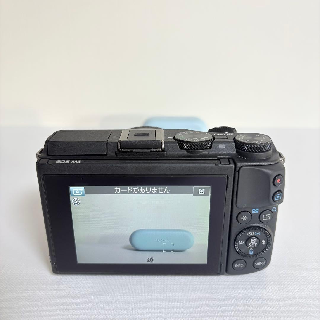 Canon キャノンEOS M3 ダブルレンズキット ミラーレス 一眼レフ