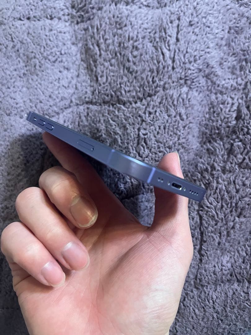 美品　iPhone 12mini パープル 64GB