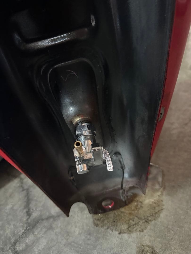 スティード400 純正タンク　キーあり