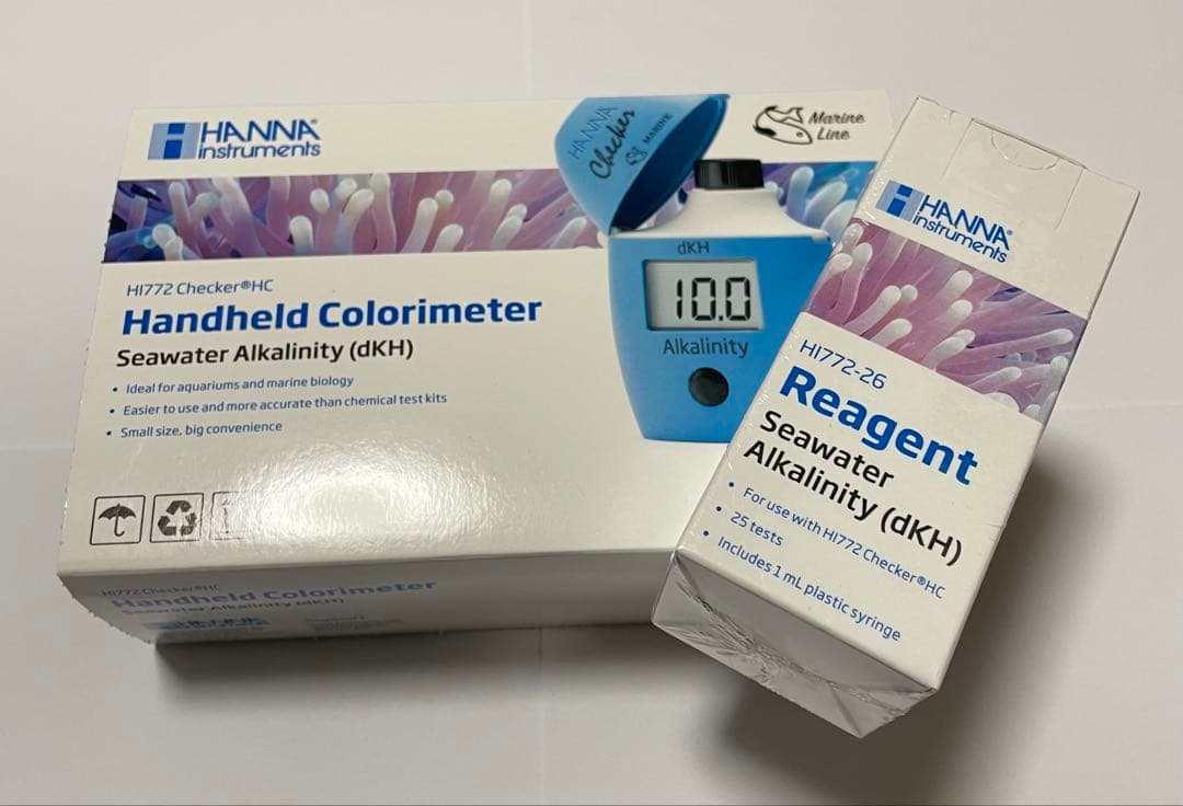 ハンナ　HI 772　吸光光度計チェッカーHC　 アルカリ度（海水用）