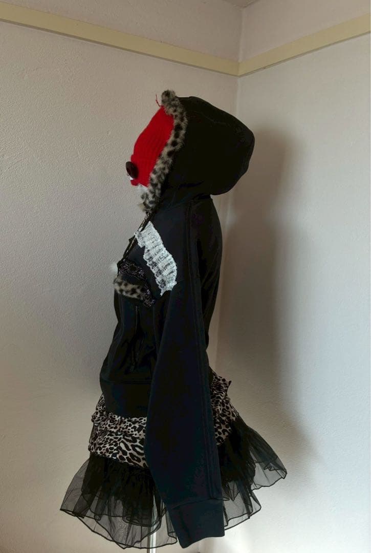 レア✴︎adidasファーリメイク00sy2k 平成ギャル　ゴシックレースNANA