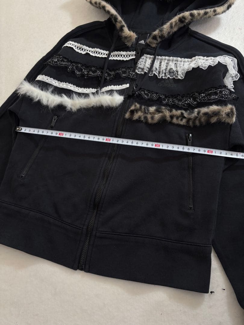 レア✴︎adidasファーリメイク00sy2k 平成ギャル　ゴシックレースNANA