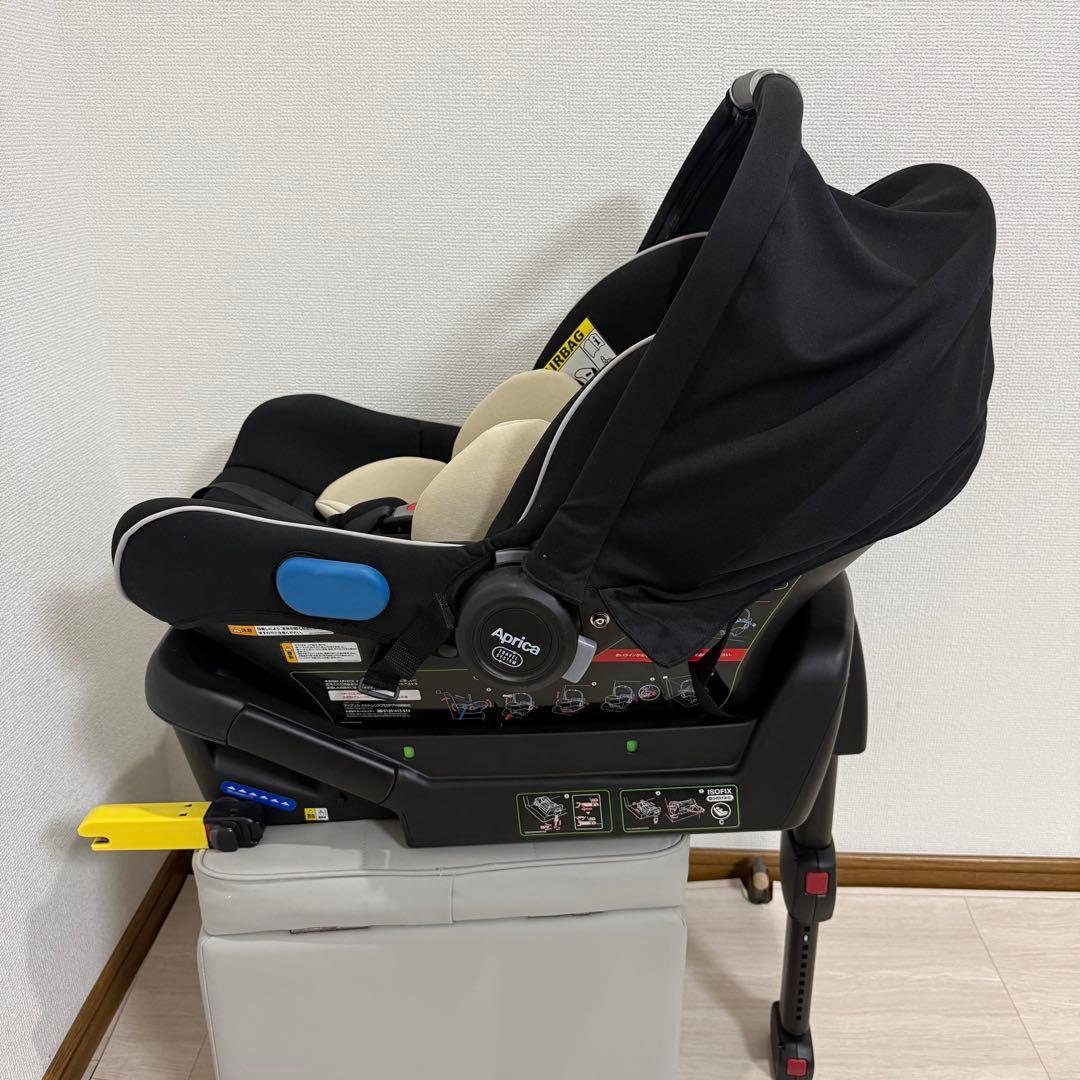美品Aprica スムーヴTS インファントカーシート シートベースISOFIX