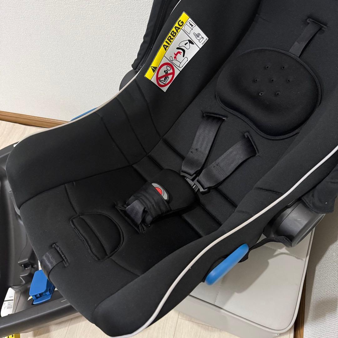 美品Aprica スムーヴTS インファントカーシート シートベースISOFIX