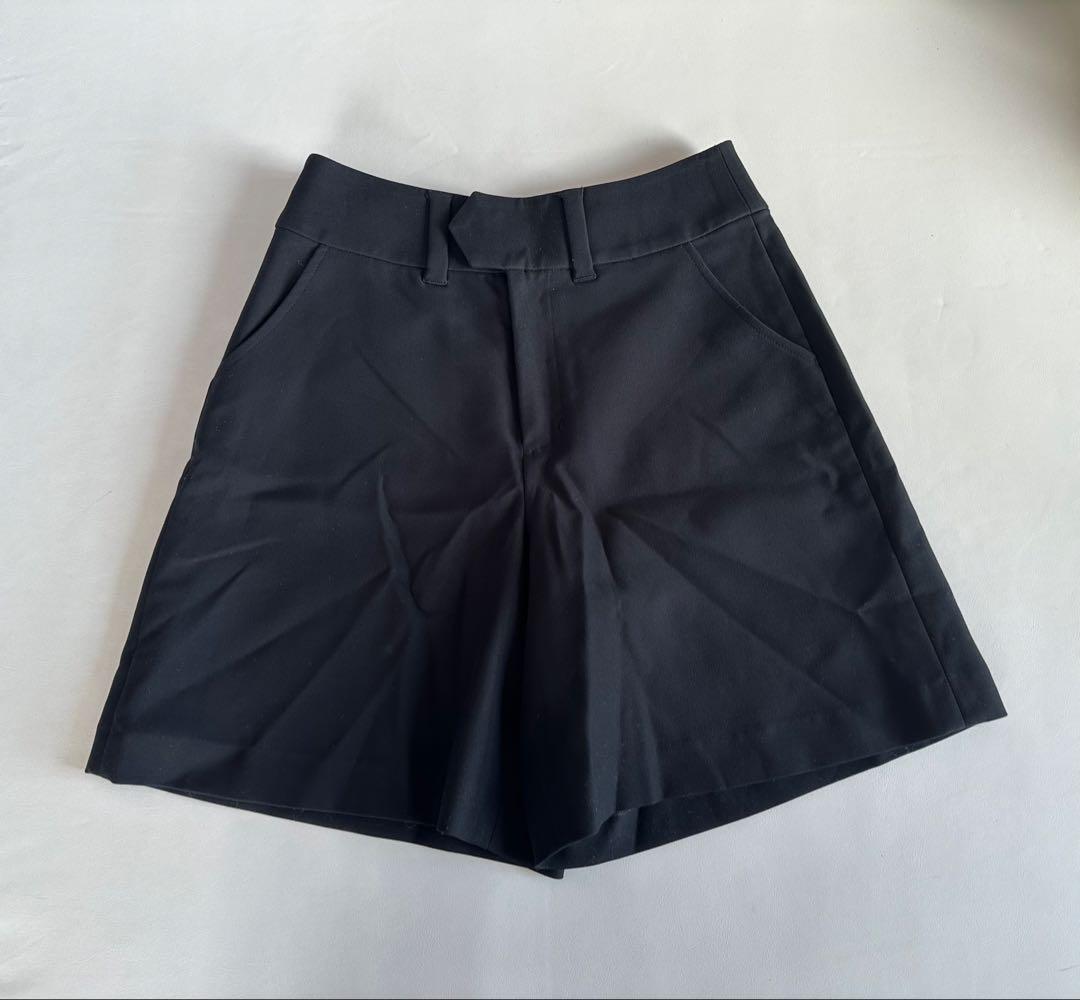 epa エパ　high waist short pants ブラック