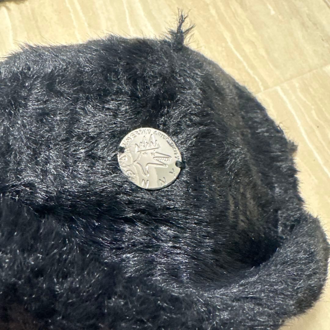 美品 CHARLES JEFFREY LOVERBOY ファーニット帽 猫耳