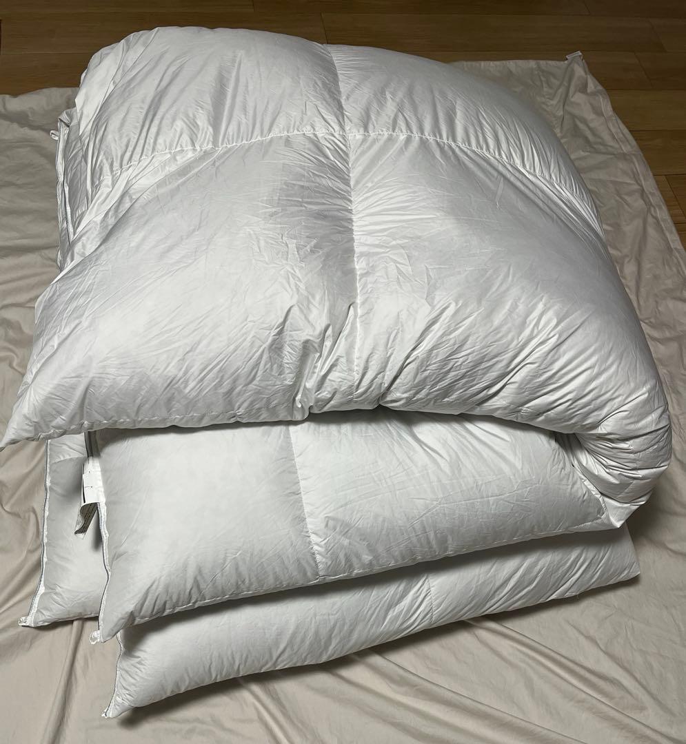 NITORI かるふわ 羽毛掛け布団 ダブル　あたたかさレベル6