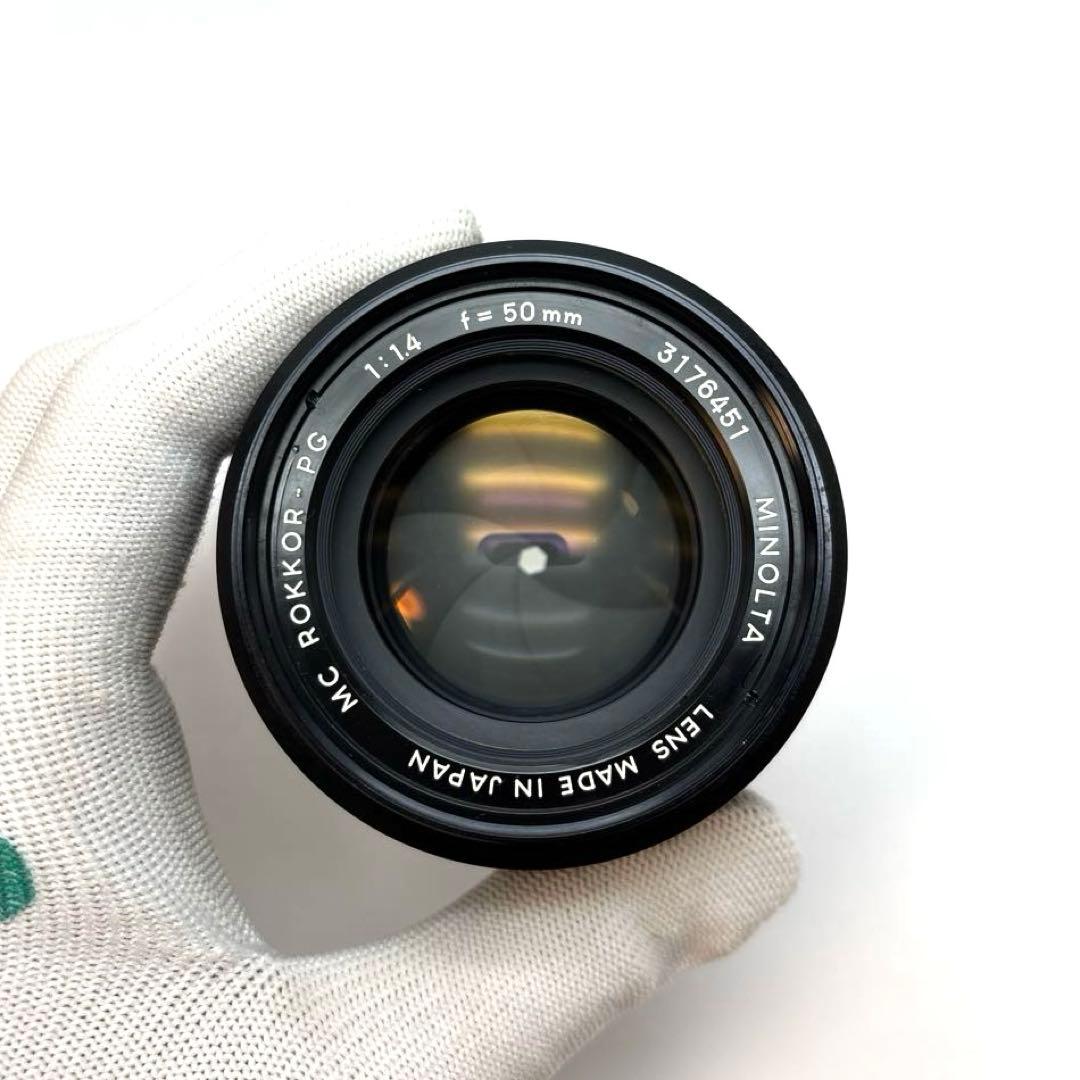 【美品】MINOLTA MC ROKKOR-PG 50mm f1.4