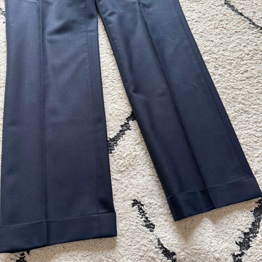 PS Paul Smith スーツ　セットアップ　裏地総柄　ネイビー　Mサイズ