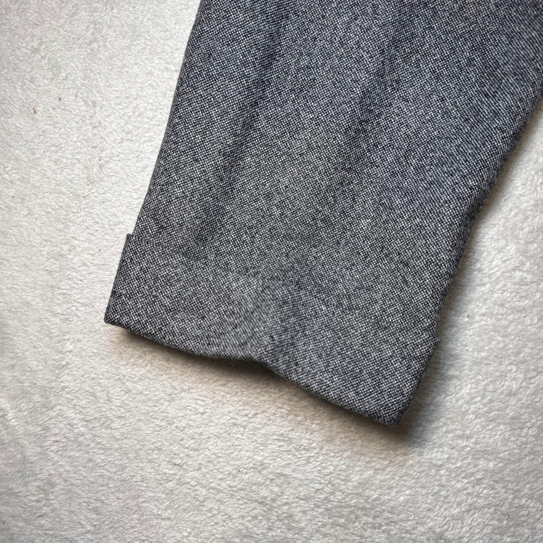 17 美品　インコテックス　スラックス　グレー　サイドアジャスター　46 M