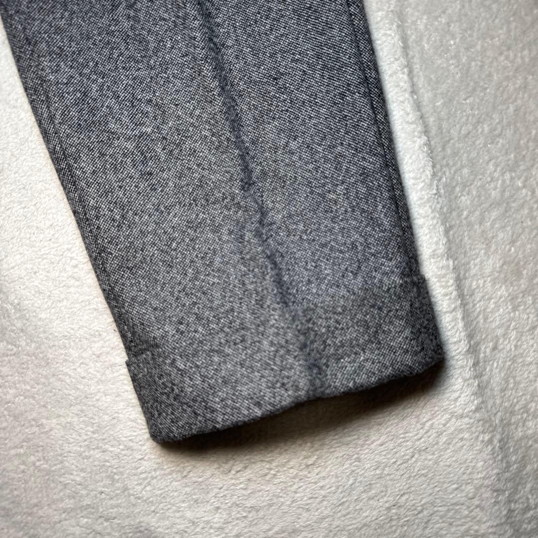 17 美品　インコテックス　スラックス　グレー　サイドアジャスター　46 M