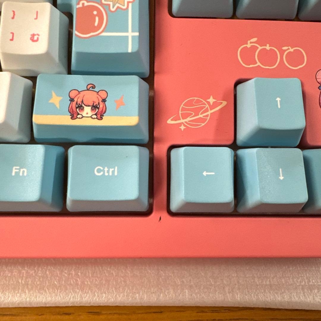 VSPO!GEAR ゲーミングキーボード　夢野あかりEdition