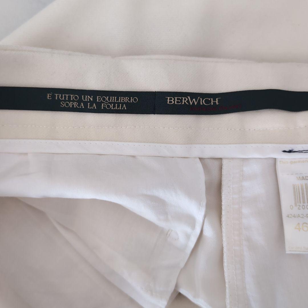 極美品　BERWICH　ベルウィッチ　SCOTCH　スラックス　フランネル　46