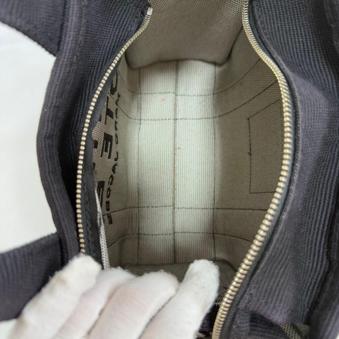 【美品】マークジェイコブス M0017025 ザ ジャガード トートバッグ 黒