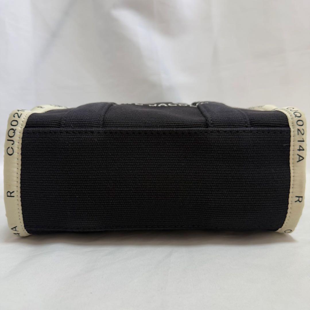 【美品】マークジェイコブス M0017025 ザ ジャガード トートバッグ 黒