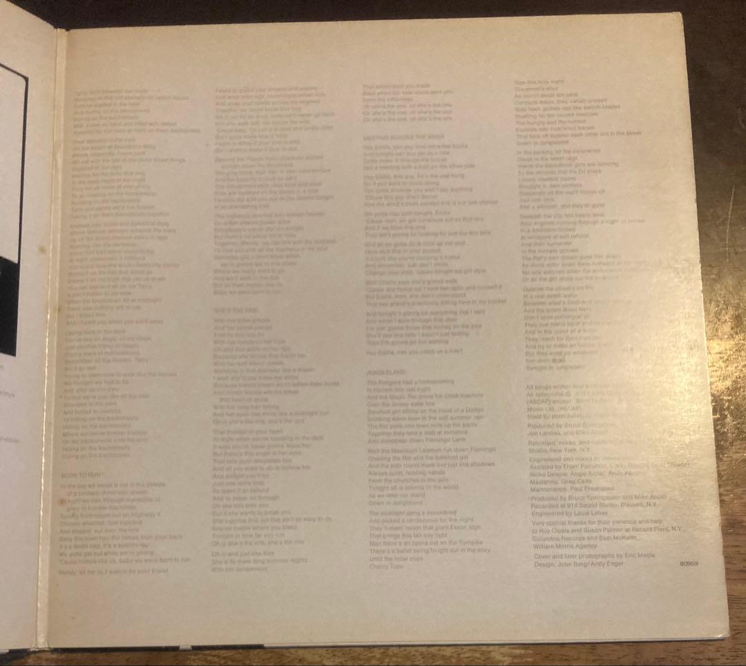 ◾️極美盤◾️究極最高音質ハーフスピードマスター盤■ BRUCE SPRINGSTE