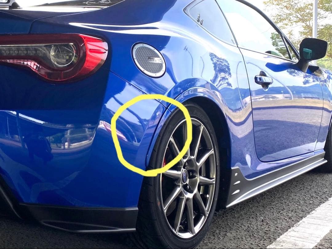 TRD フェンダーエクステンション　未塗装品　※一部欠品有り