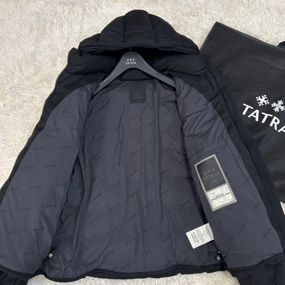 【未使用級】タトラス ドミツィアーノ ダウンジャケット ブラック 黒 03 L