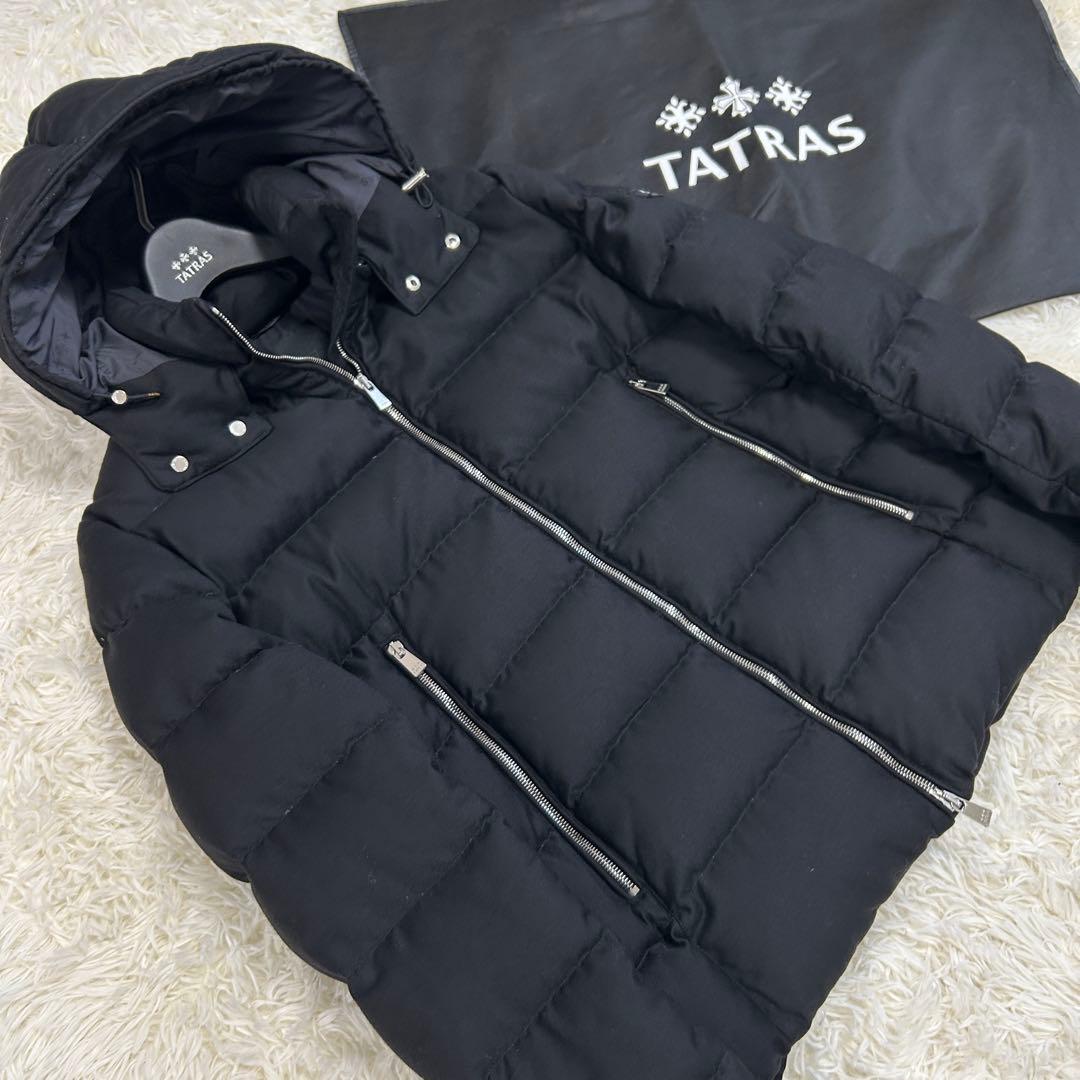 【未使用級】タトラス ドミツィアーノ ダウンジャケット ブラック 黒 03 L