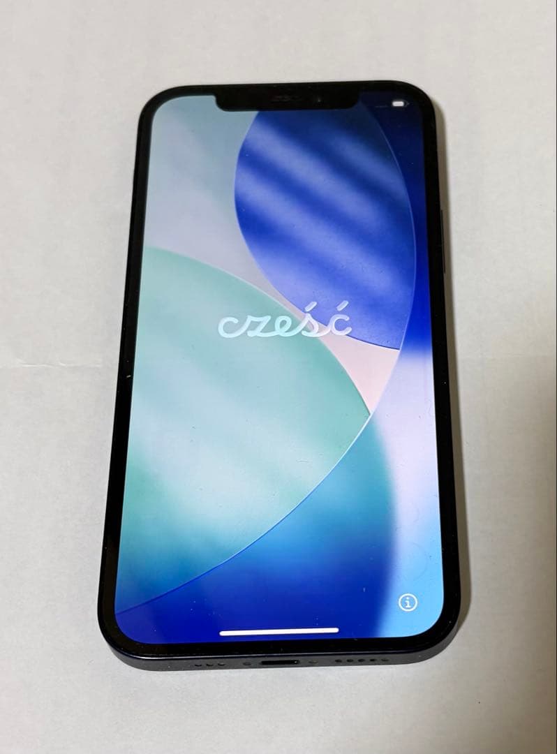 iPhone12 64GB ブラック SIMフリー 74%