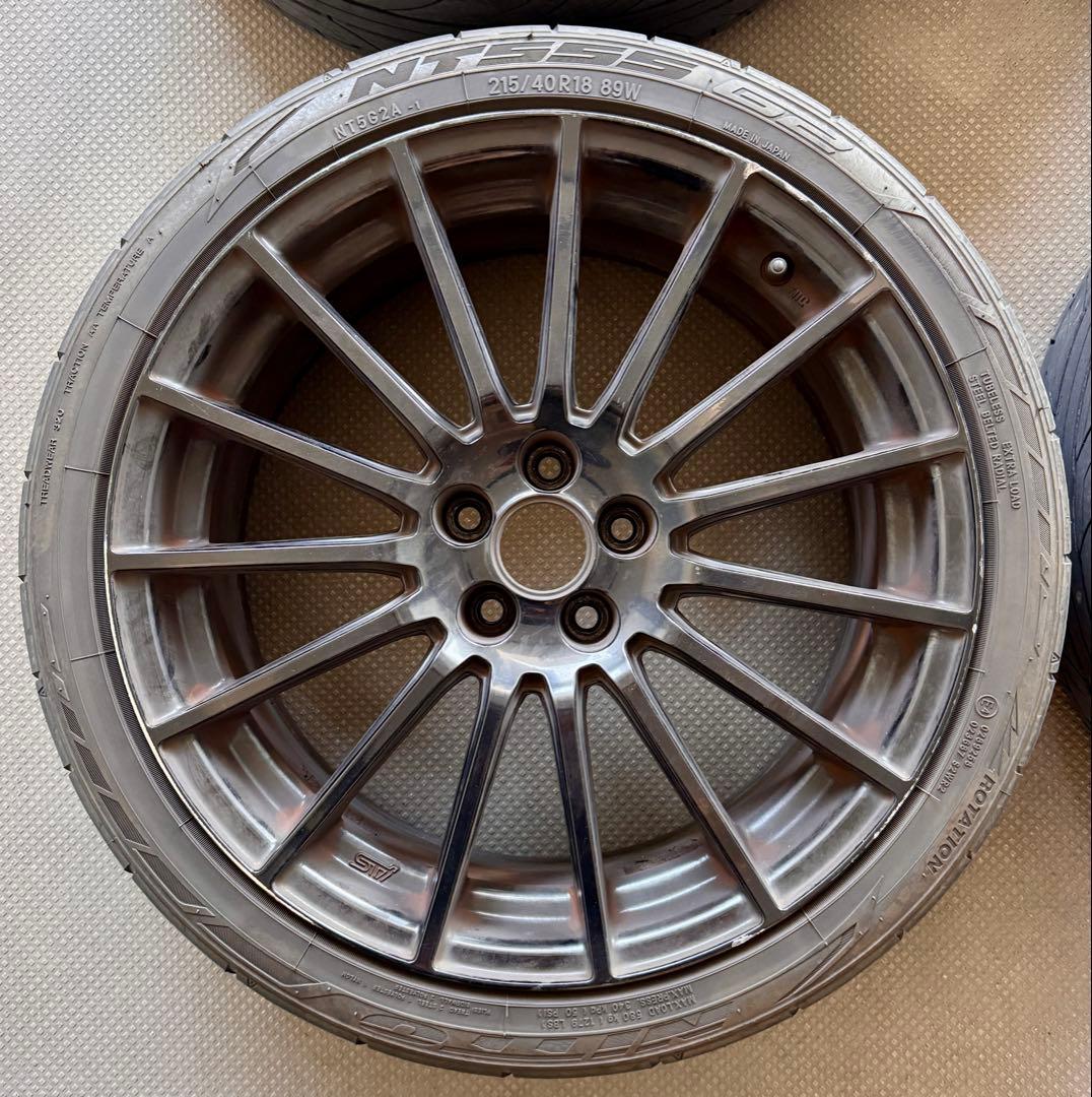 STI ENKEIホイール 18inch NITTO NT555 G2 送料込