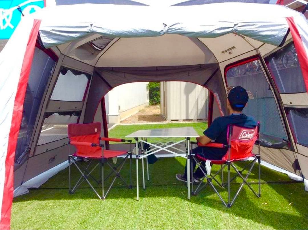 【極美品】コールマンテント タフスクリーンタープ400＋ ★付属品完備★