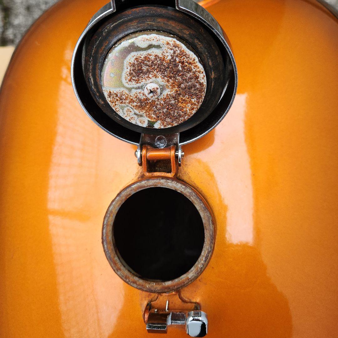 CB750four HONDA タンク、サイドカバーセット 貴重人気ゴールド