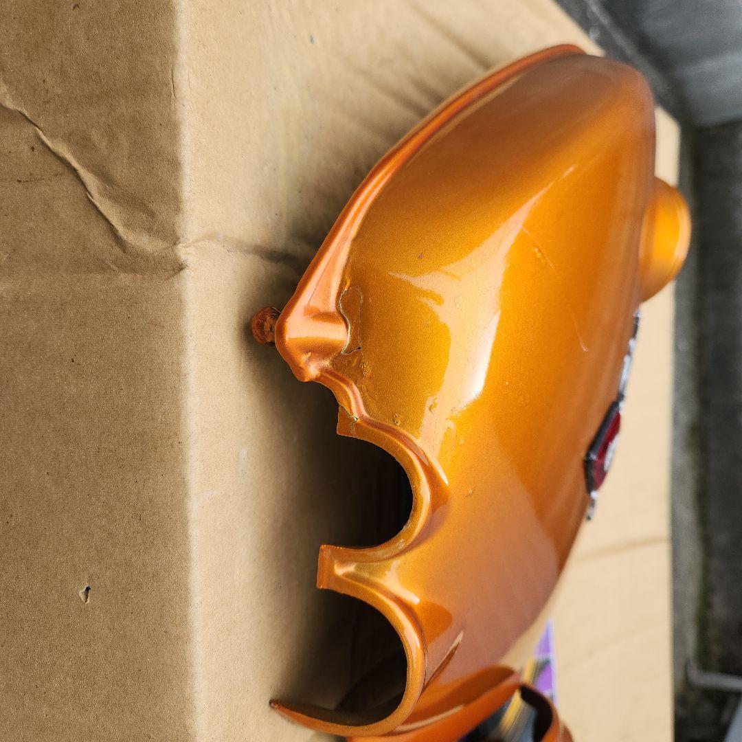 CB750four HONDA タンク、サイドカバーセット 貴重人気ゴールド