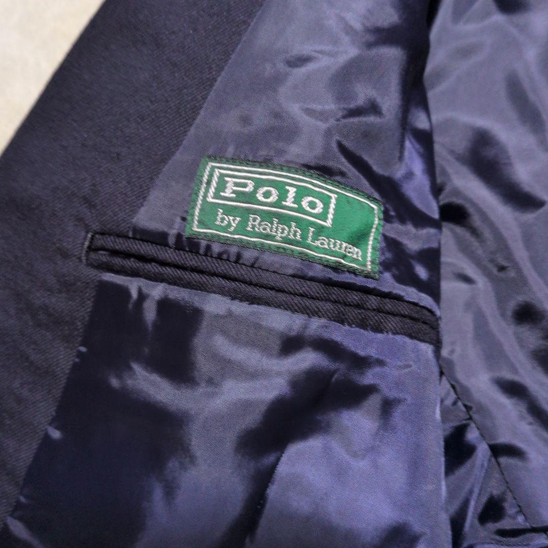 美品✨ラルフローレン 金ボタン 紺ブレ レディースS相当