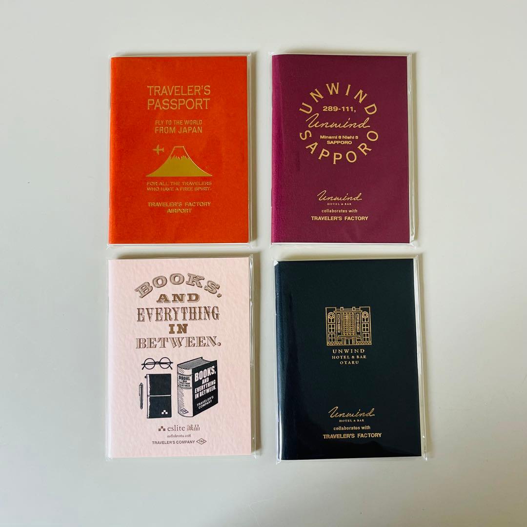 トラベラーズノート パスポートサイズ　11冊セット＋缶バッチ