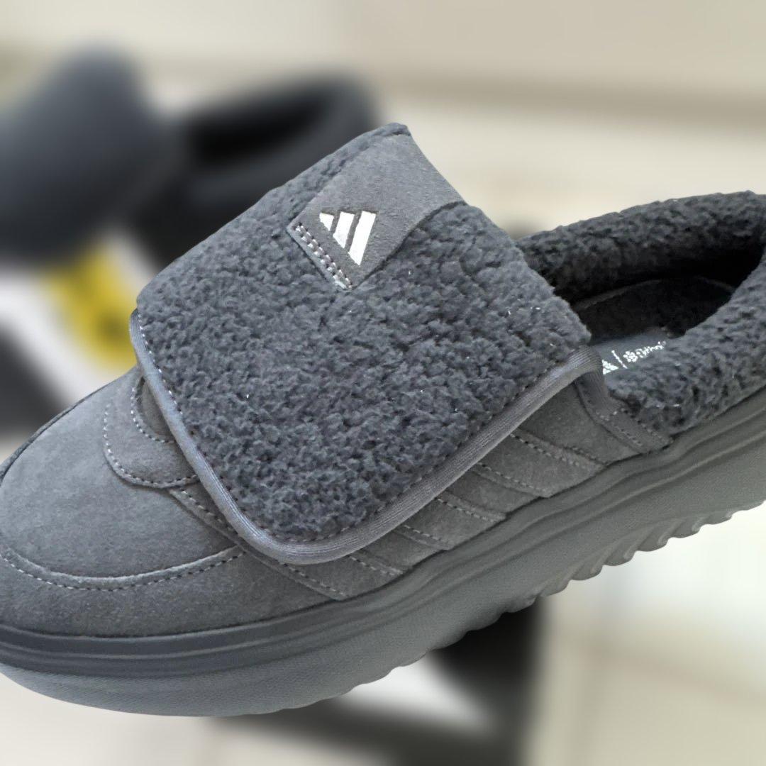 adidas グランドミュールコートミュール JS4999 グレー