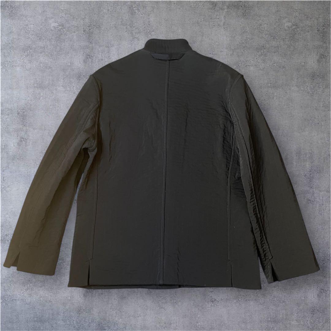 イッセイミヤケ ハート 刺子　ウールナイロン　リバーシブル　マオジャケット