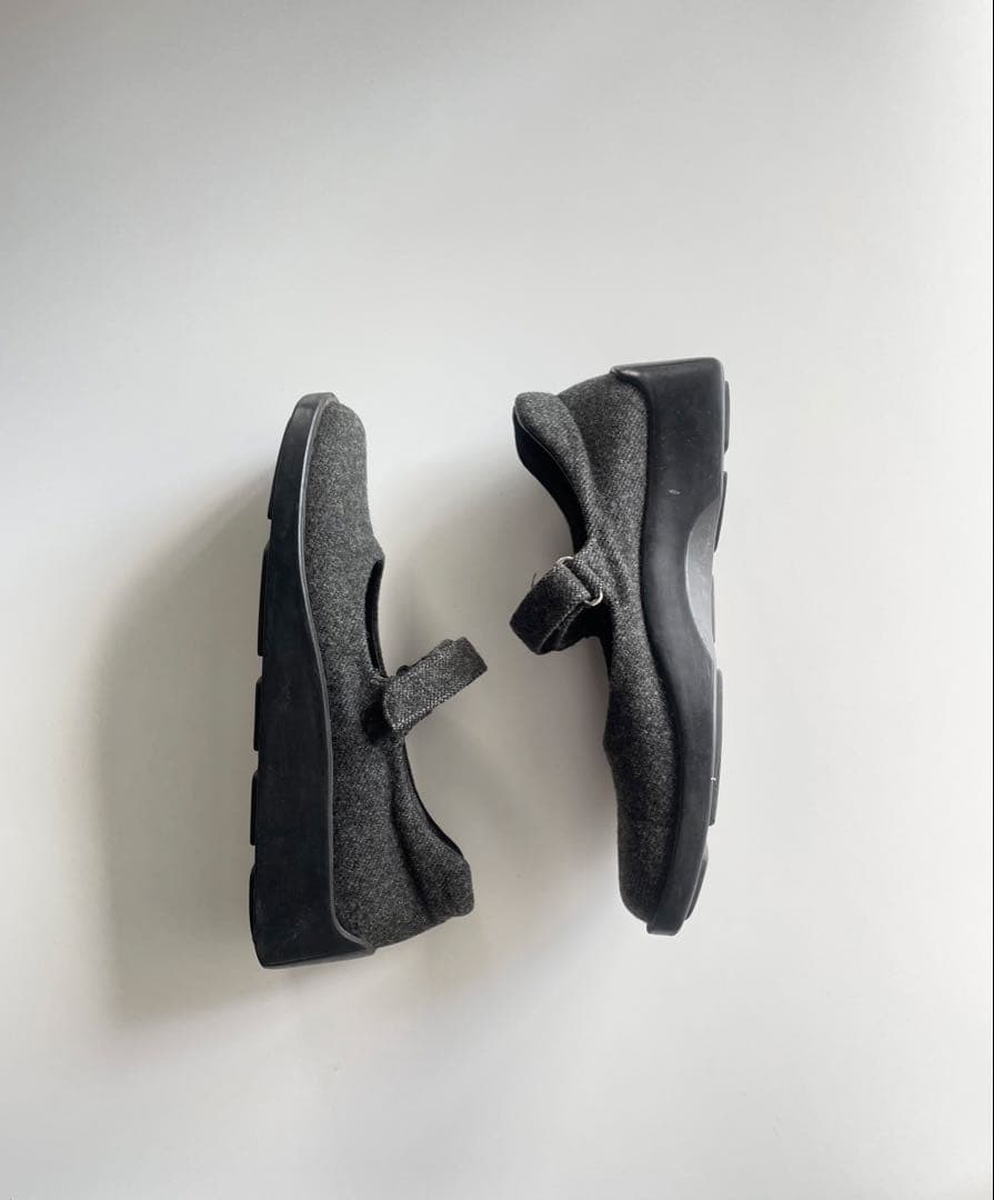 靴 PRADA FW1998 SQUARE TOE SHOES 36 1/2