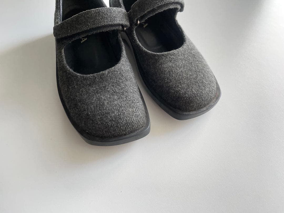 靴 PRADA FW1998 SQUARE TOE SHOES 36 1/2