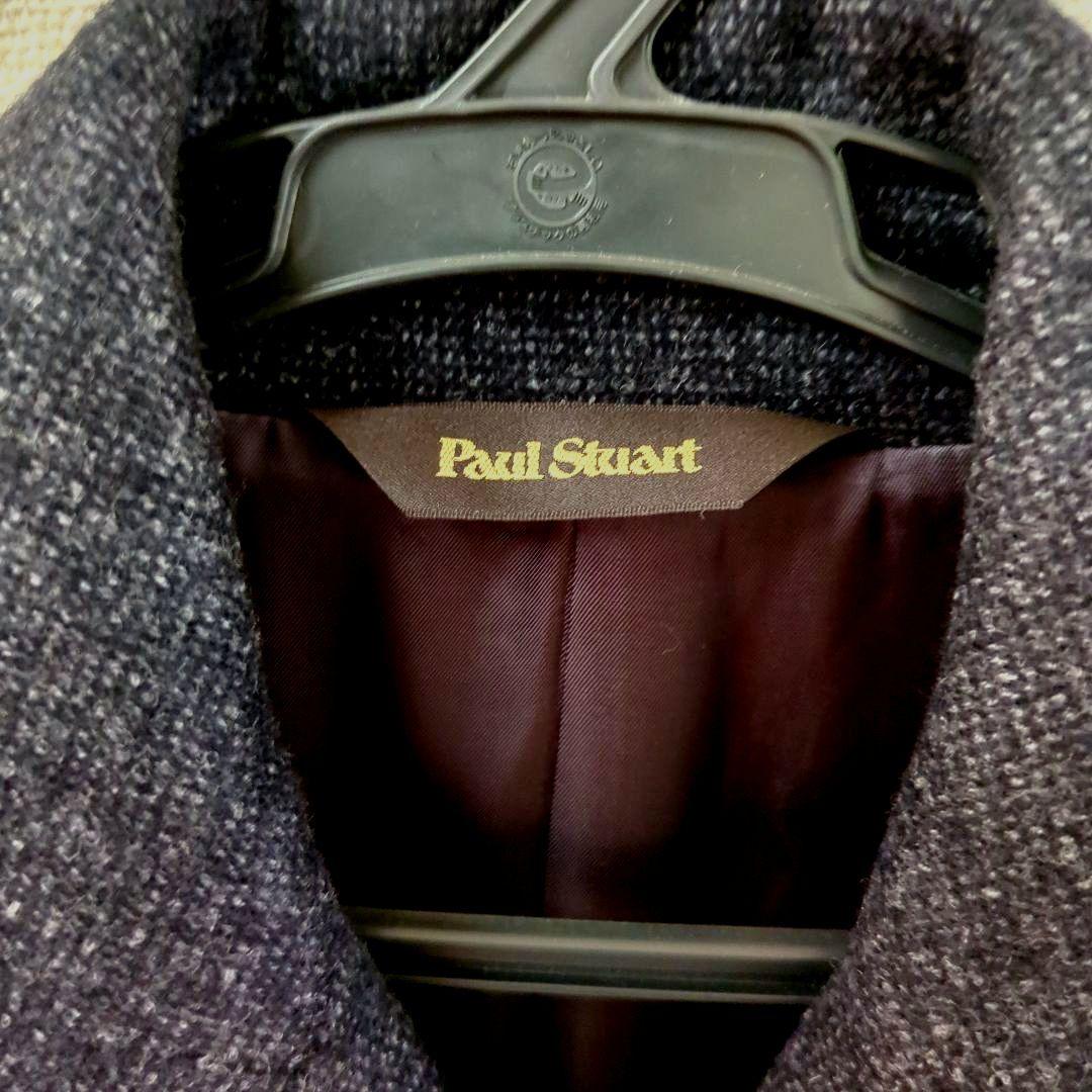 Paul Stuart ダークグレー ピーコート