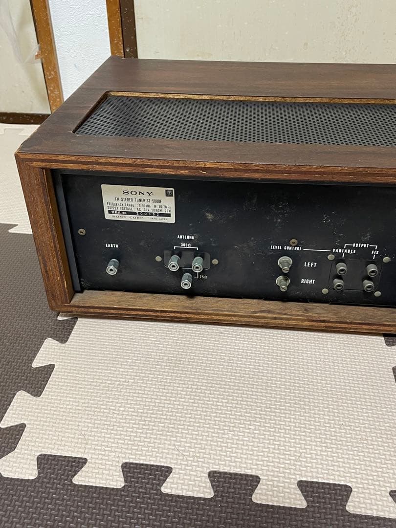 T*u様 SONY FMチューナー ステレオチューナー ST-5000F