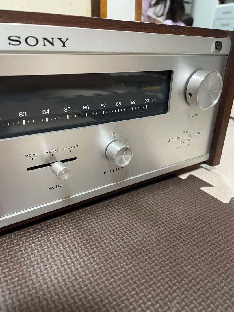 T*u様 SONY FMチューナー ステレオチューナー ST-5000F