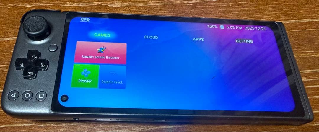 GPD XP ゲーム機 エミュレーター対応